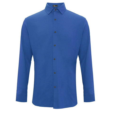 City Stroll Button-Up Shirt ROYAL