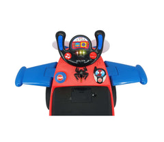 Marvel Lights 'N' Sounds Spidey Activity Plane Ride-On-Multi-One Size-2