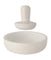 Leo Stoneware Mortar Pestle, 2 Piece Set