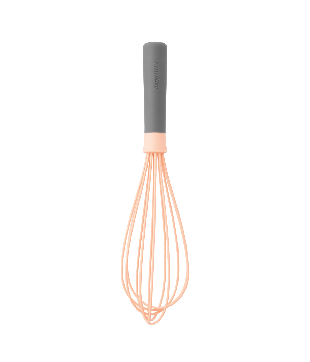  BergHOFF Leo Silicone Whisk - Grey, Orange - Bonton