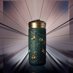 Honey Bee Travel Mug With Crystals