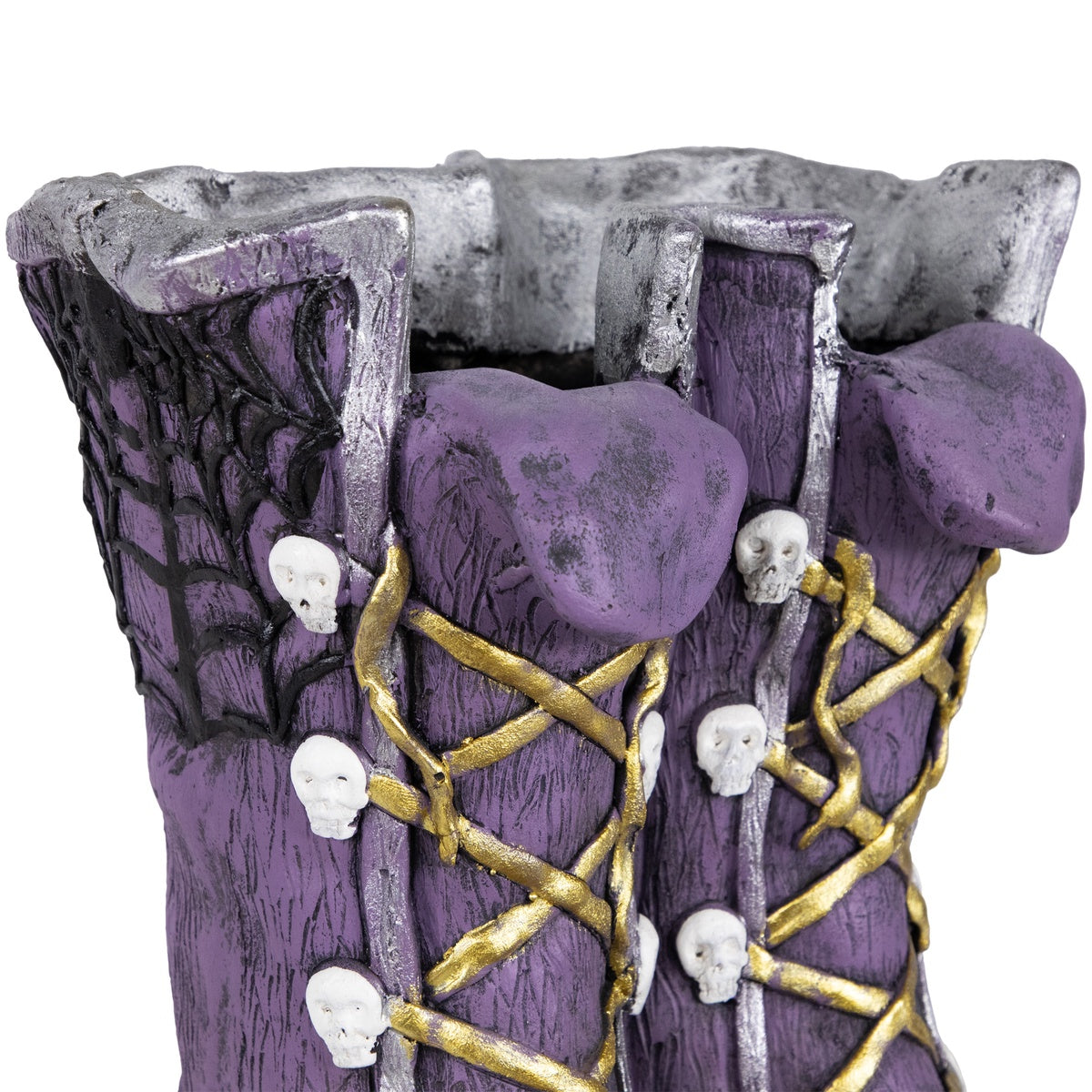  Northlight Ceramic Witch's Boots Halloween Decoration - 15