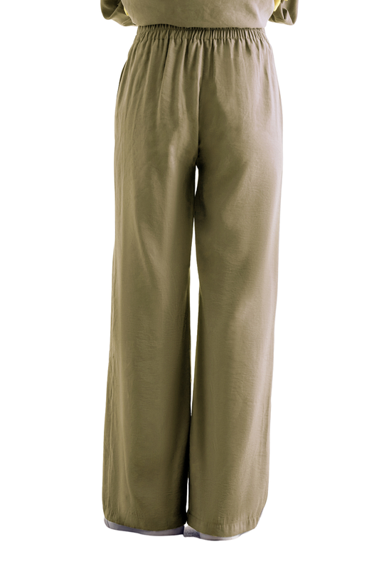 Light Weight Elastic Trousers - Pants