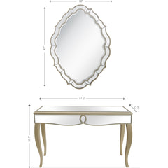 Eleanor Wall Mirror and Console Table