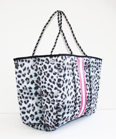 The Marin Tote Magenta Cheetah