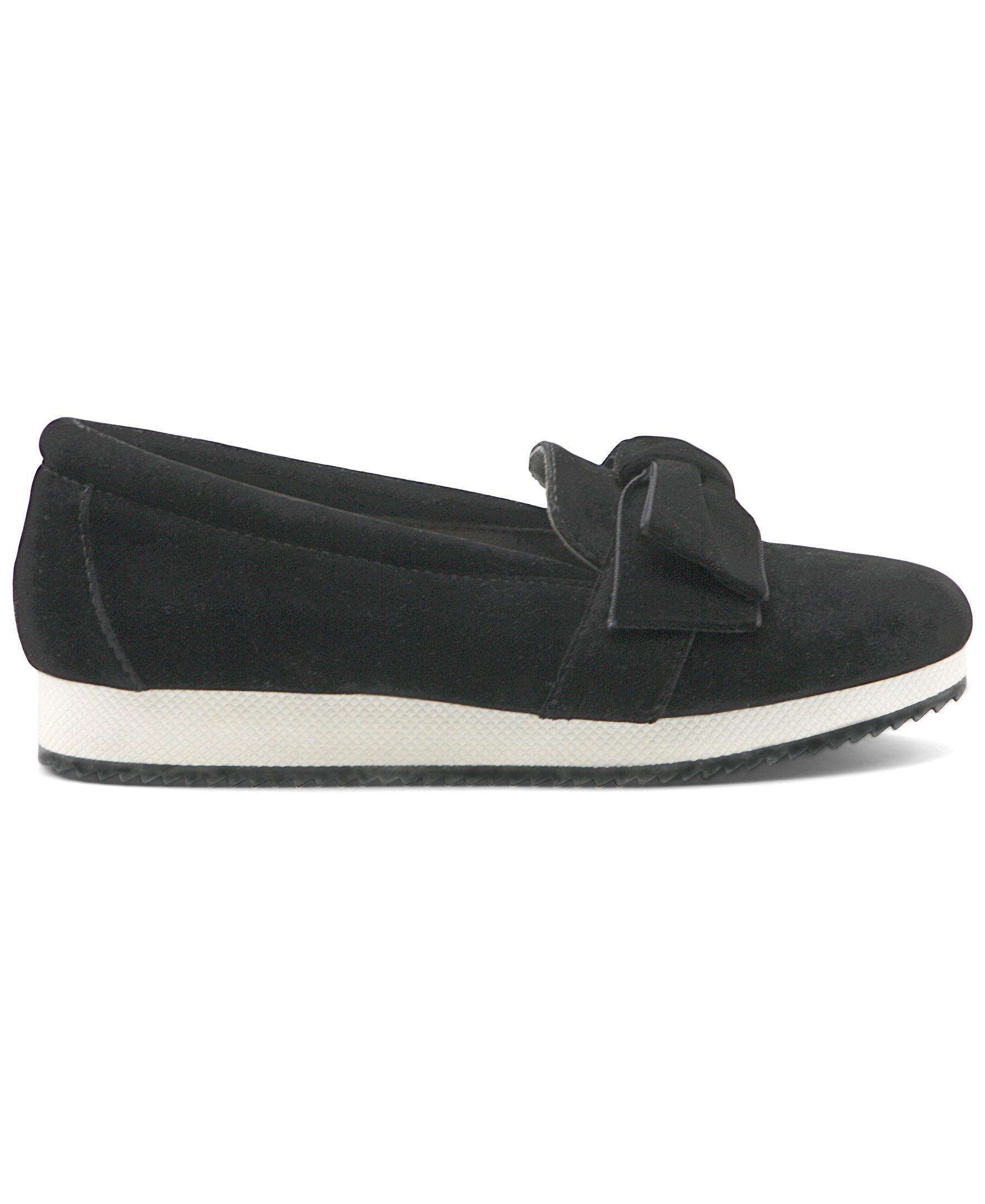  Garvey Casual Slip Ons - Black - Bonton