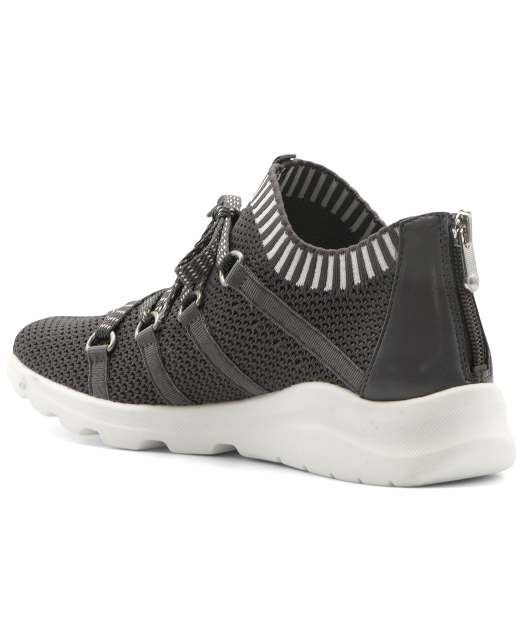  Tallie Stretch Knit Sneaker - Black - Bonton