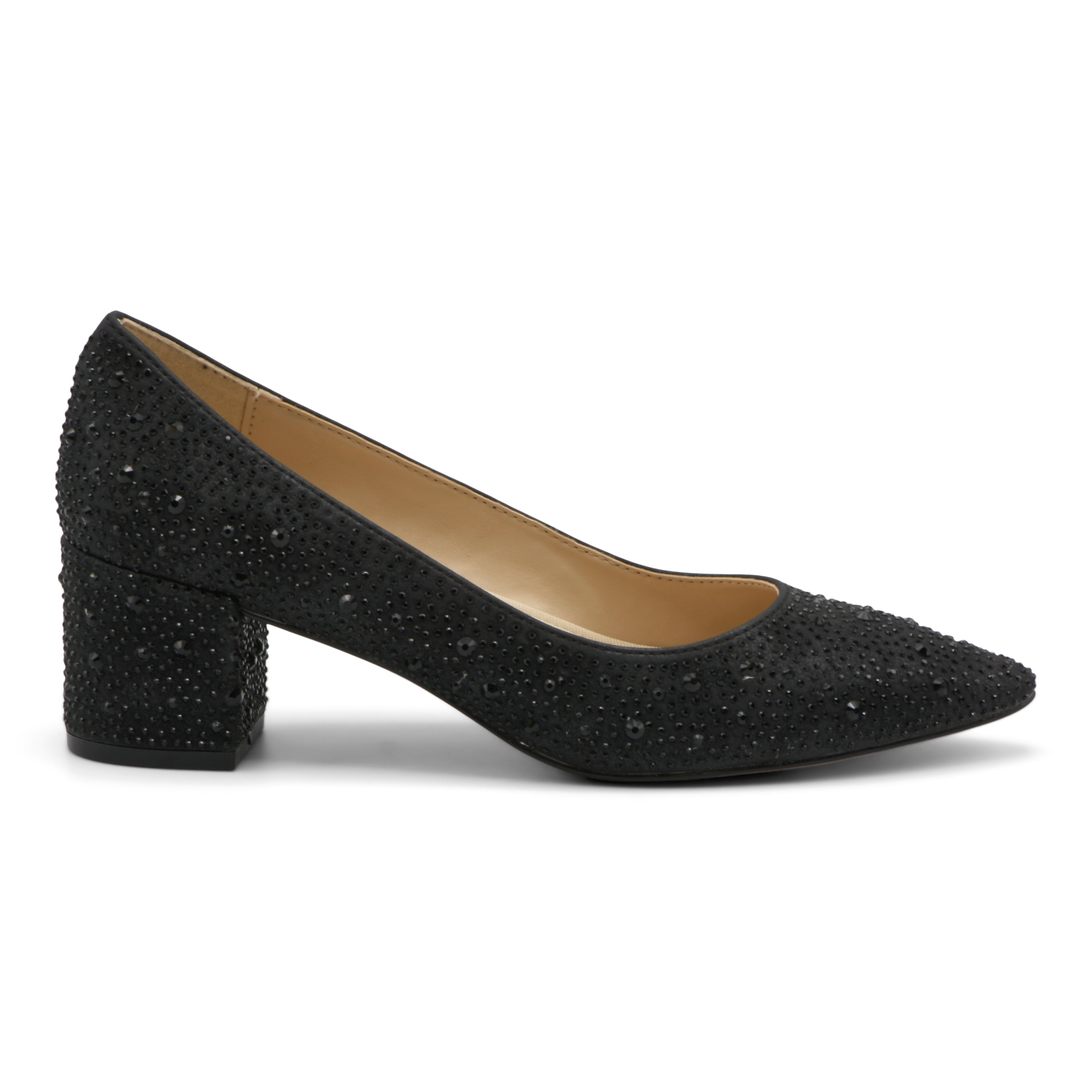  Fiona Embellished Pumps - Black - Bonton