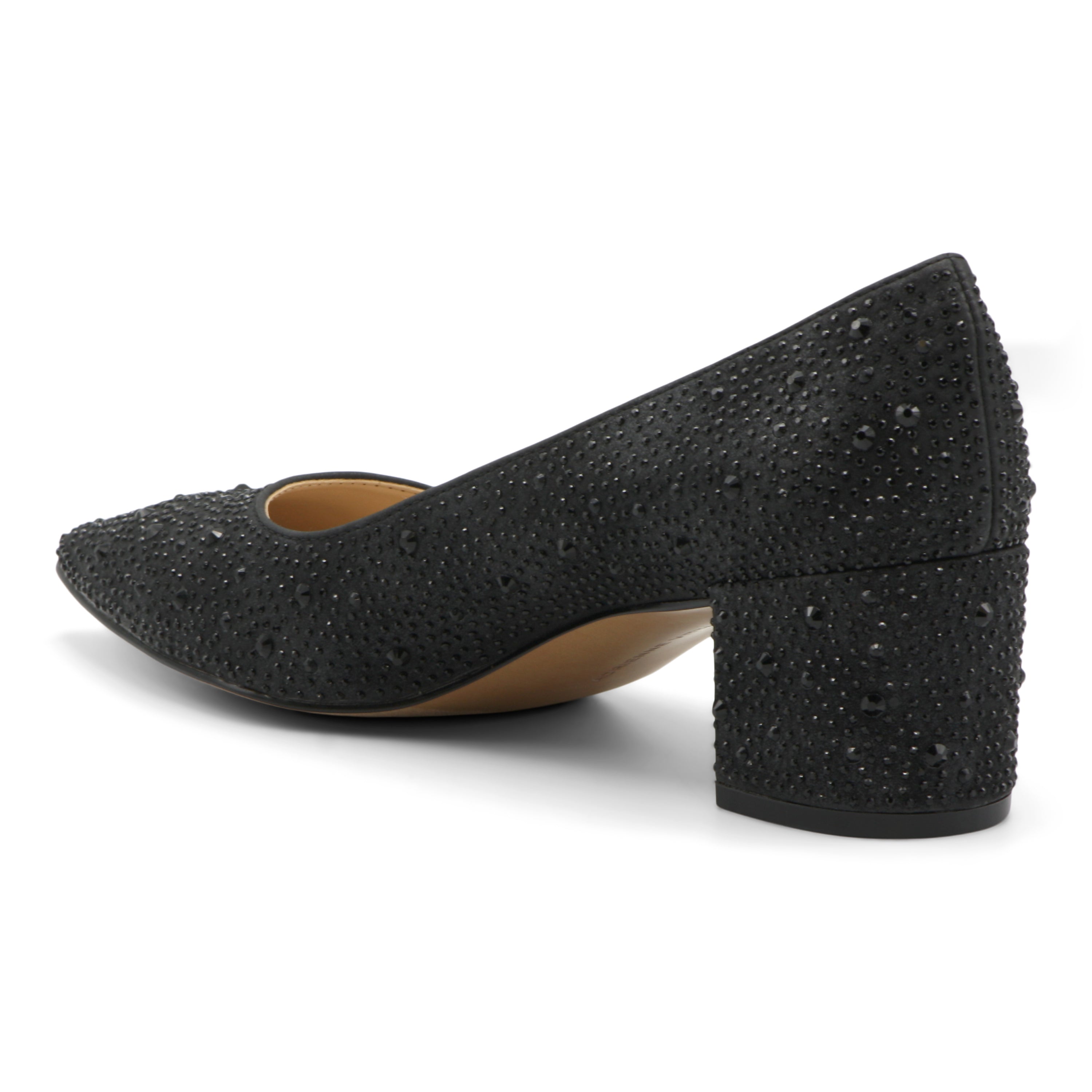  Fiona Embellished Pumps - Black - Bonton