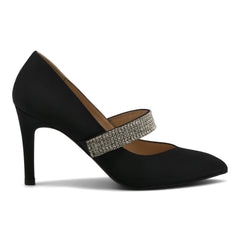 Notion Rhinestone Strap Pumps