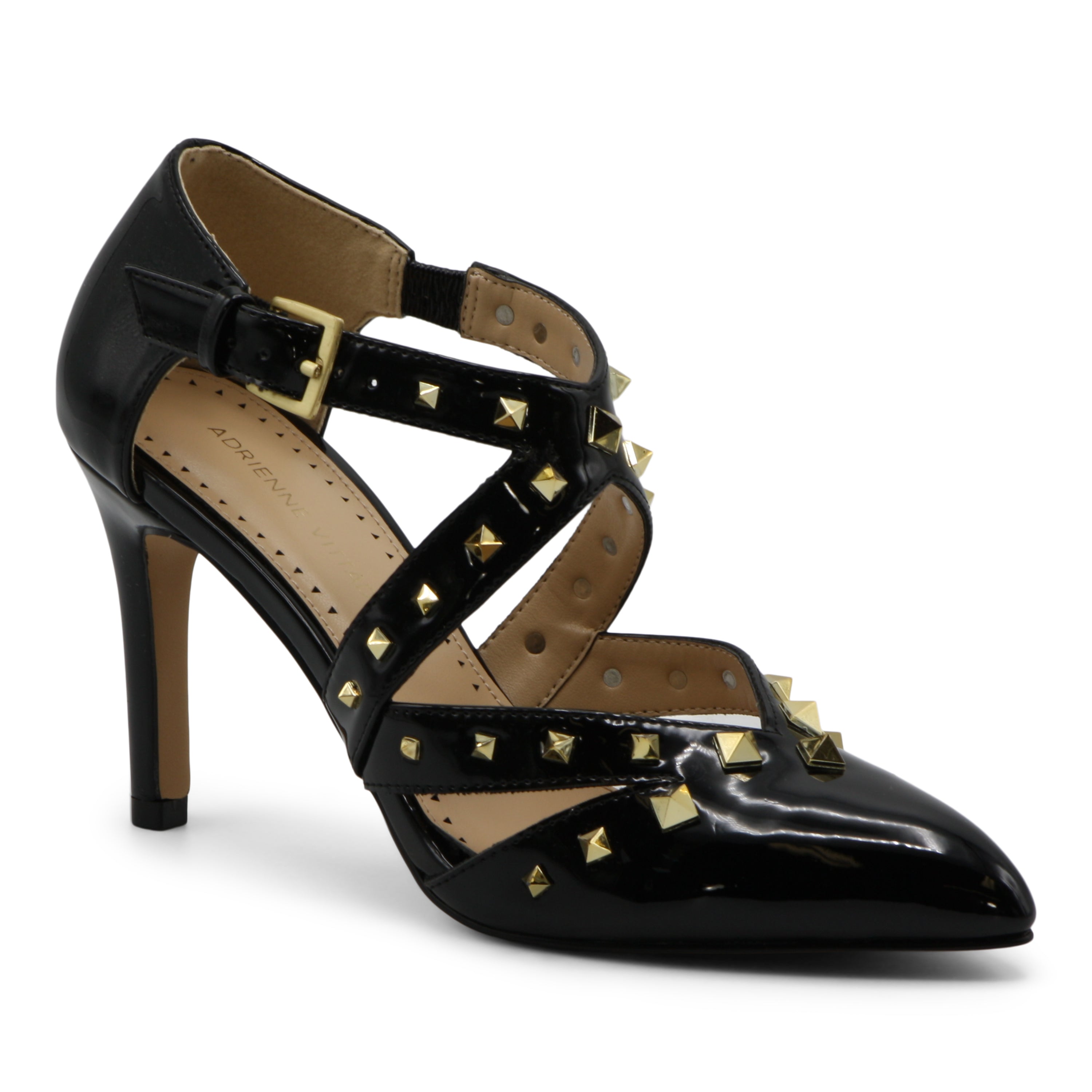  Navi Pyramid Stud Embellished Pumps - Black - Bonton