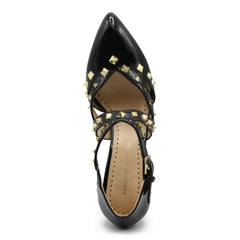 Navi Pyramid Stud Embellished Pumps