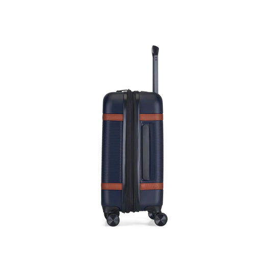 Wellington Carry-on Luggage - ABS/Vegan Leather Blend