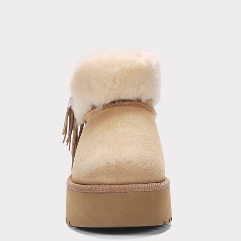 Amari Women's Zip-Up Platform Boot (1.5")