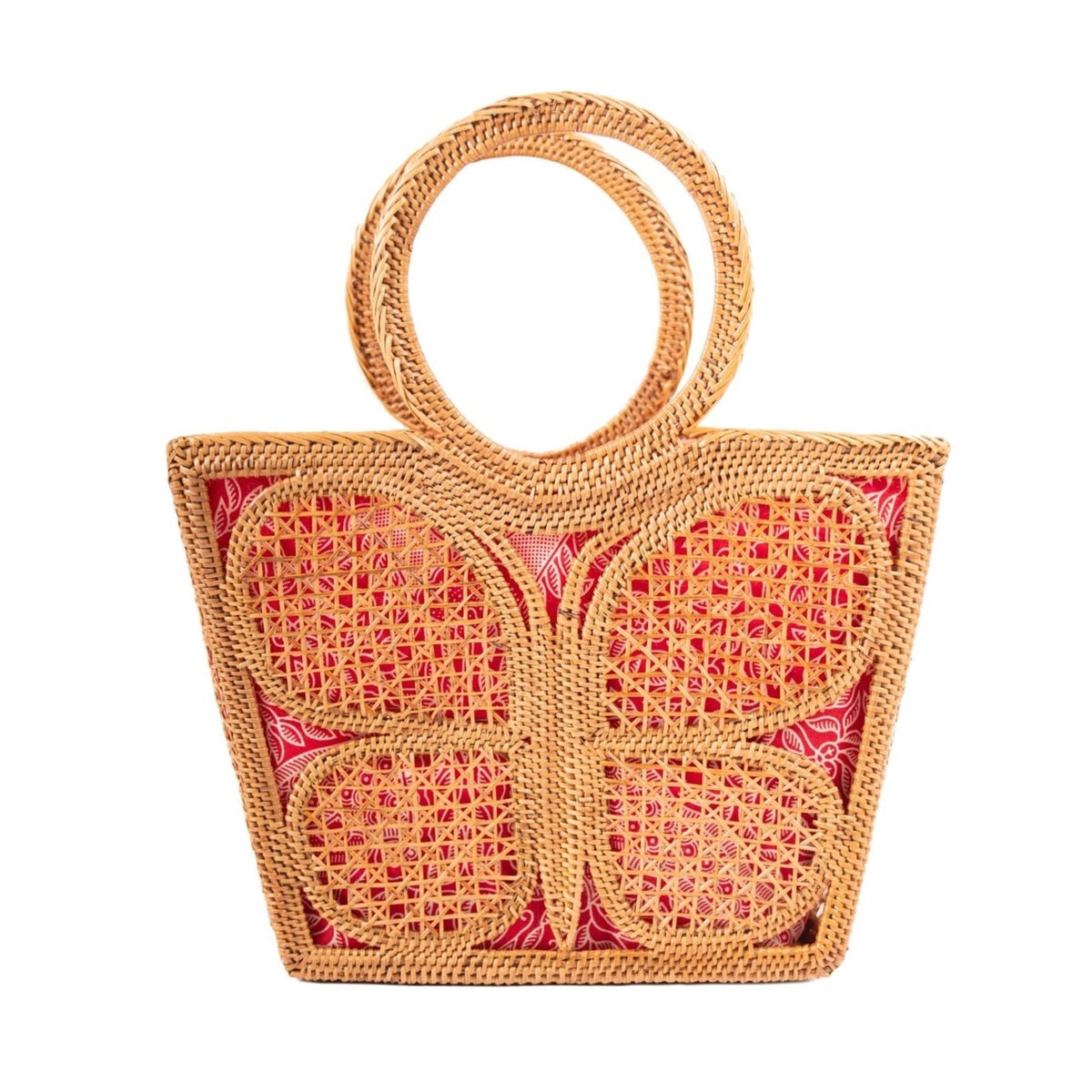  Jelavu Mariposa - Medium Satchel - Natural / One Size - Default Title - Bonton