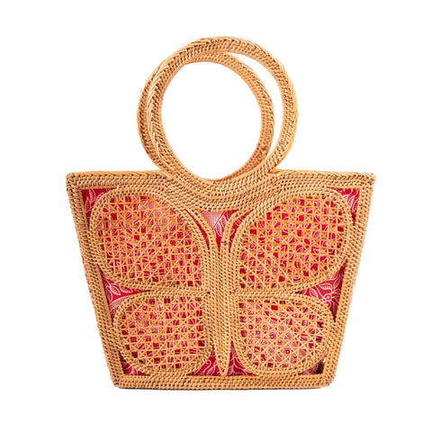 Mariposa - Medium Satchel - Natural / One Size