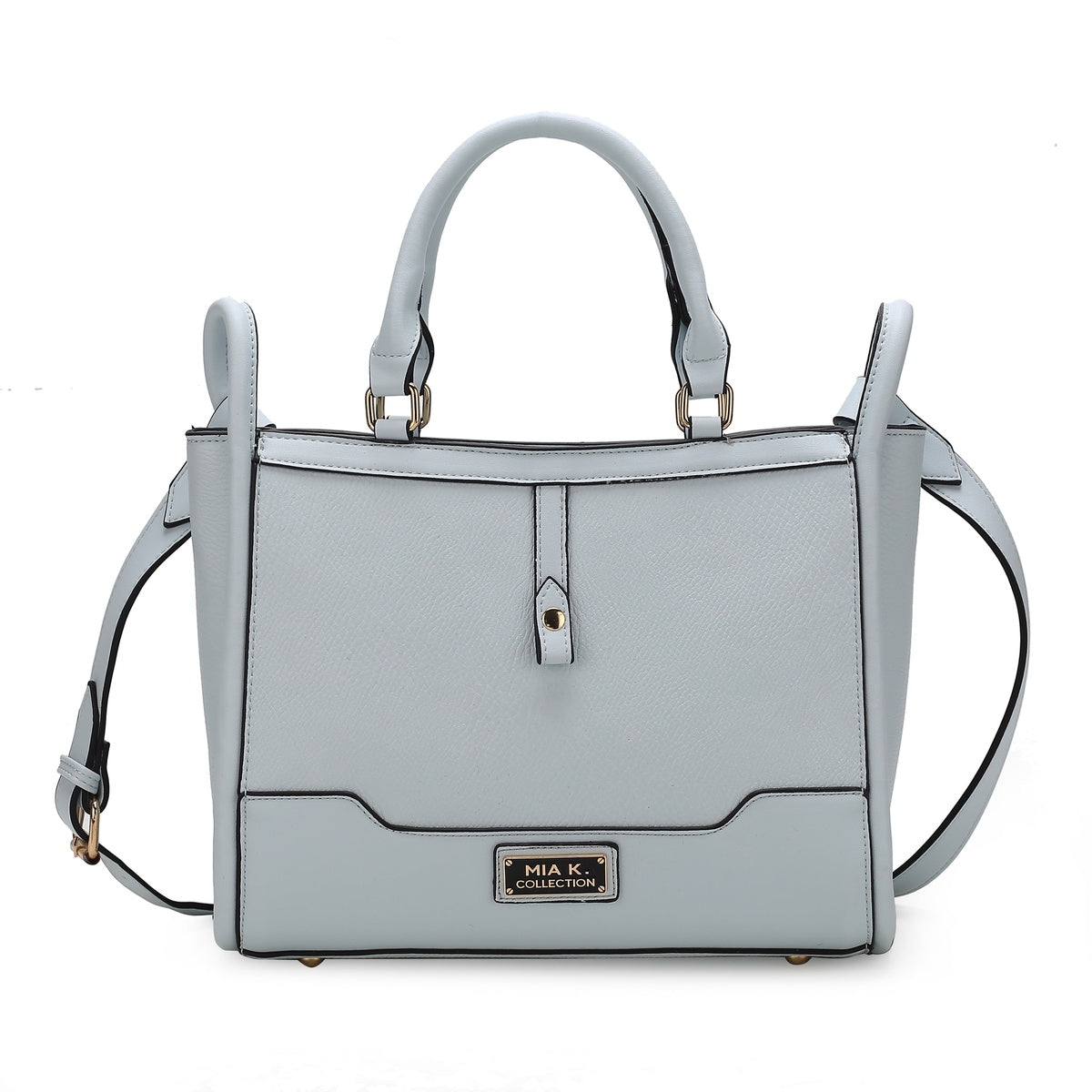  MKF Collection Melody Vegan Leather Tote - Black - Bonton