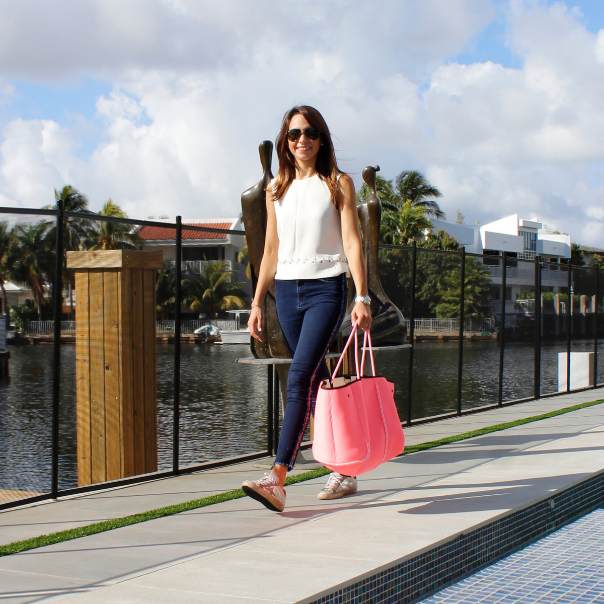 Pop Ups Brand EVERYDAY TOTE NEON PINK - Default Title - Bonton