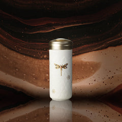 Dragonfly Serenity Travel Mug With Crystals