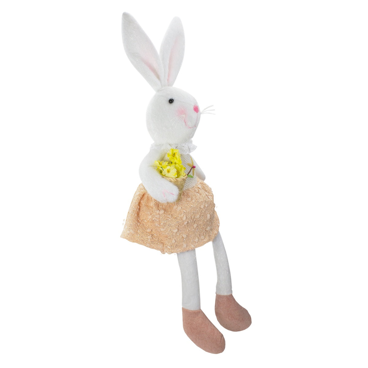  Northlight Girl Bunny Rabbit Easter and Spring Figure - 24