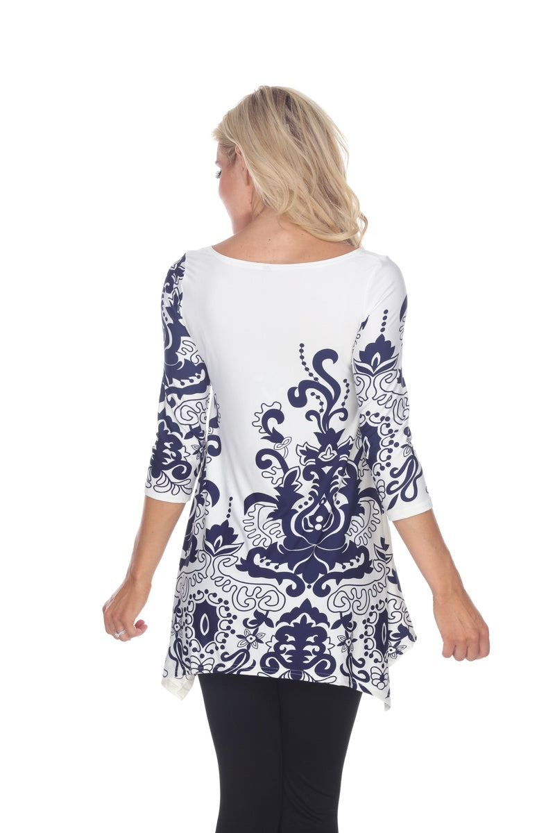  White Mark Women's Yanette Tunic Top - S - Bonton