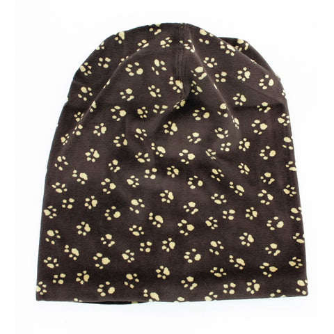 VELVET HAT in ANIMAL PRINT