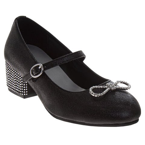 Badgley Mischka Girls' Toddler Heels Classy Dress Shoes