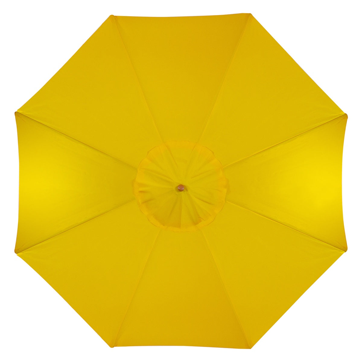  Northlight 8.5ft Outdoor Patio Market Umbrella With Wooden Pole  Yellow - Yellow - Bonton