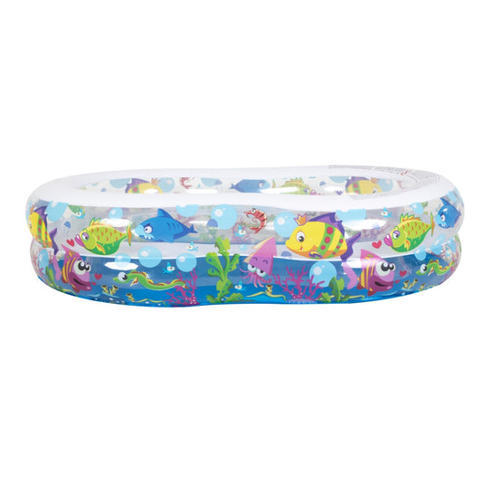 69" Inflatable Sea Life Motif Kiddie Swimming Pool