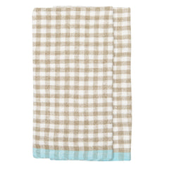 Two-Tone Gingham Towels, Set of 2