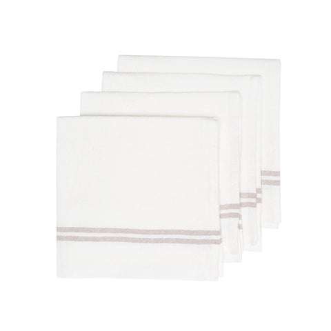 Vintage Linen Napkins, Set of 4