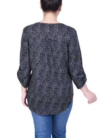 3/4 Roll Sleeve Top