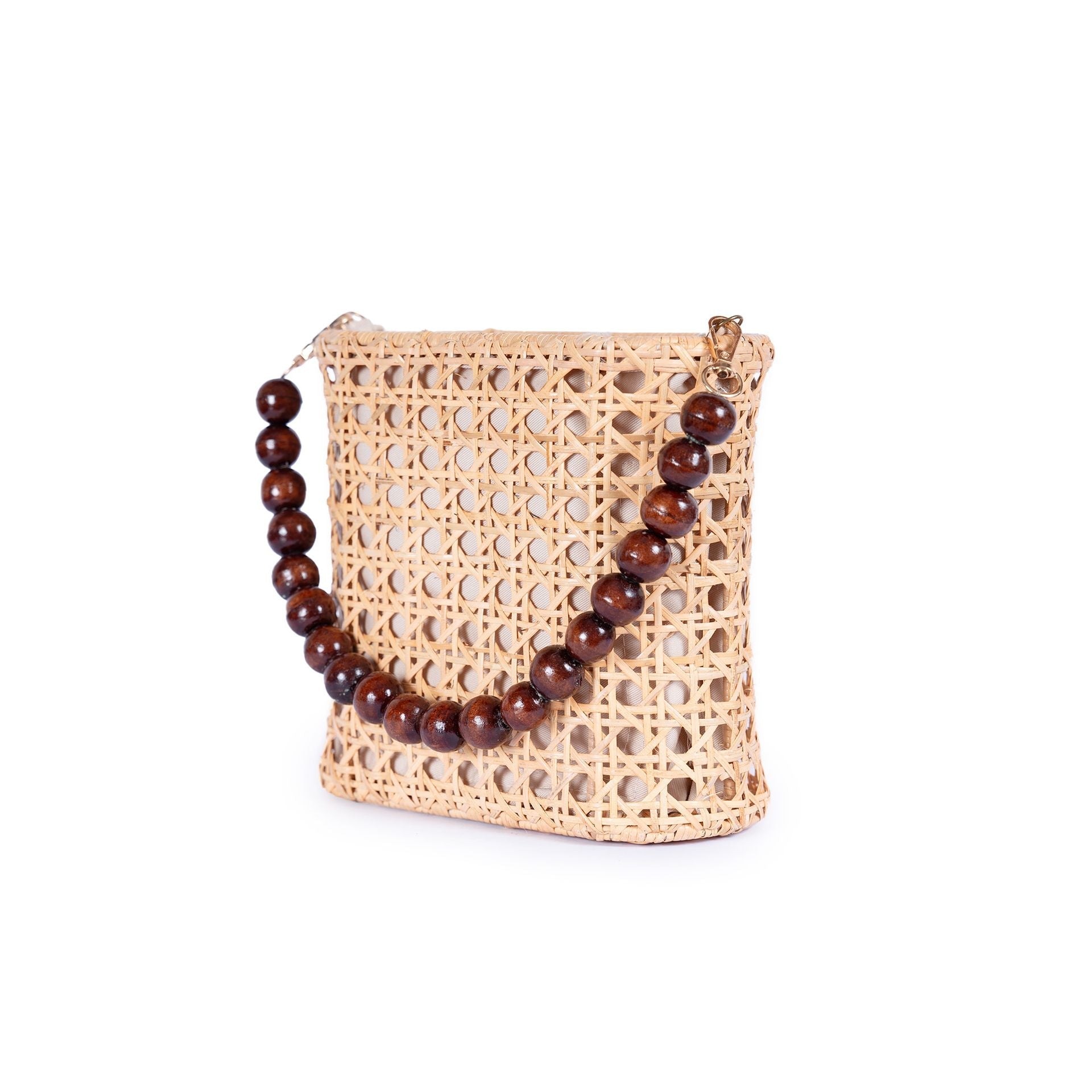  Jelavu Amalfi - Small Satchel - Natural/Pearl - Bonton