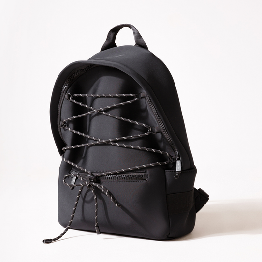 Backpack + Pouch - Black