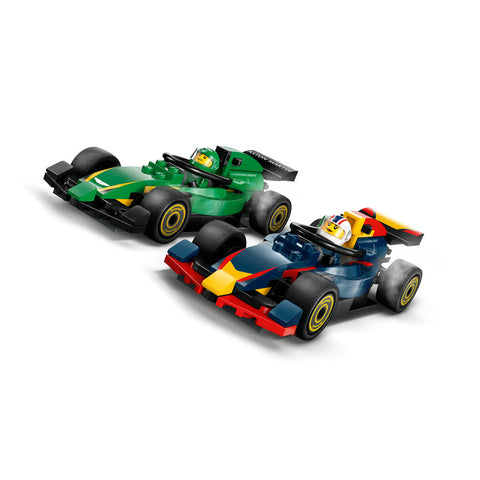 LEGO® City F1® Truck With RB20 & AMR24 F1® Cars Toy Racing Transporter Set