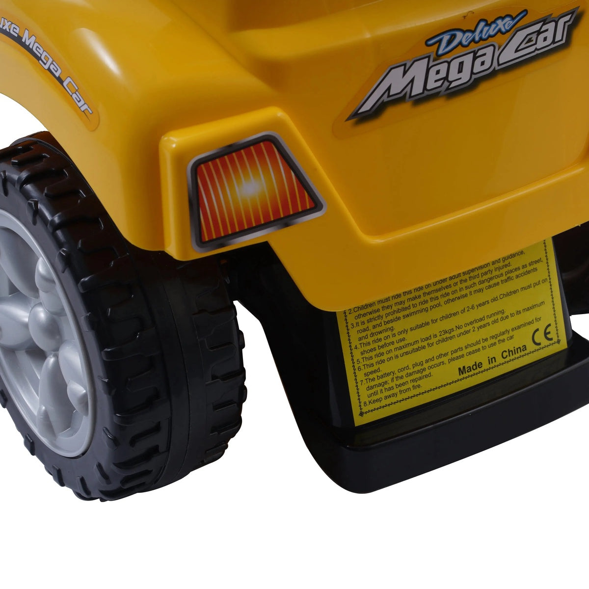  Freddo Freddo Toys Deluxe Push Ride On - Yellow - Bonton