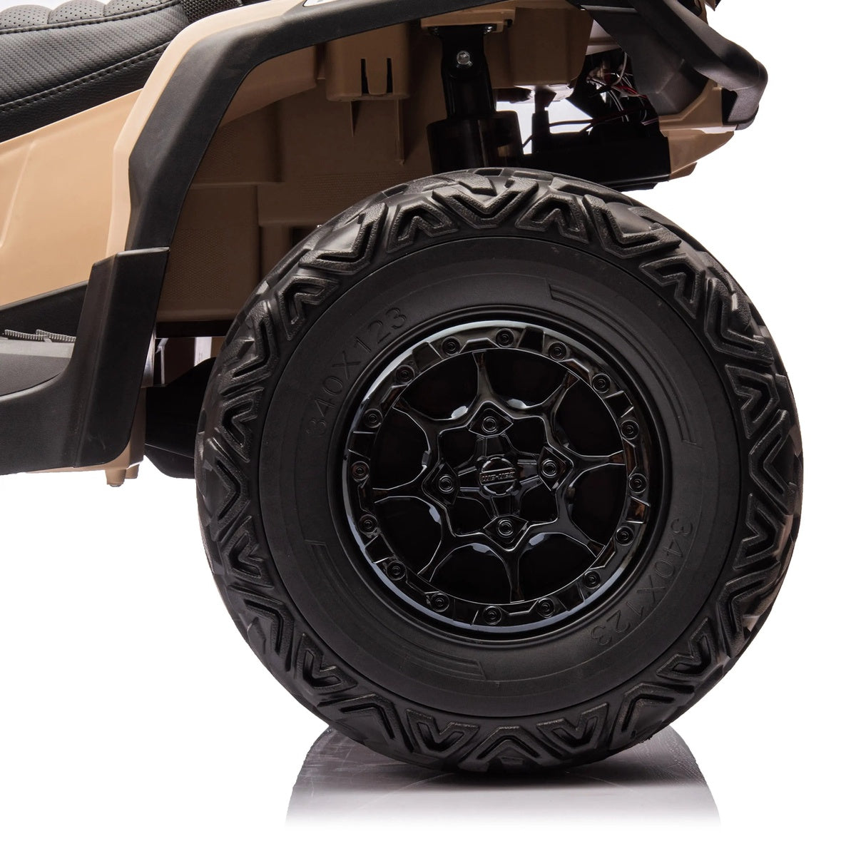 Freddo Can Am Outlander 24V Ride on ATV - Blue - Bonton