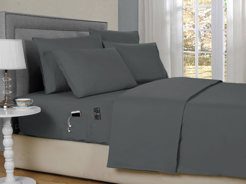 Kathy Ireland 6-Piece Smart Pocket Sheet Sets W/ Side Pocket