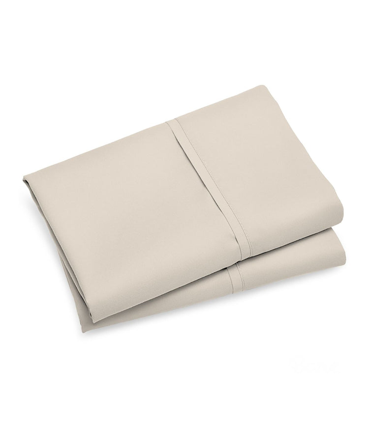 Cotton 400TC Percale Pillowcases Set of 2 Ivory