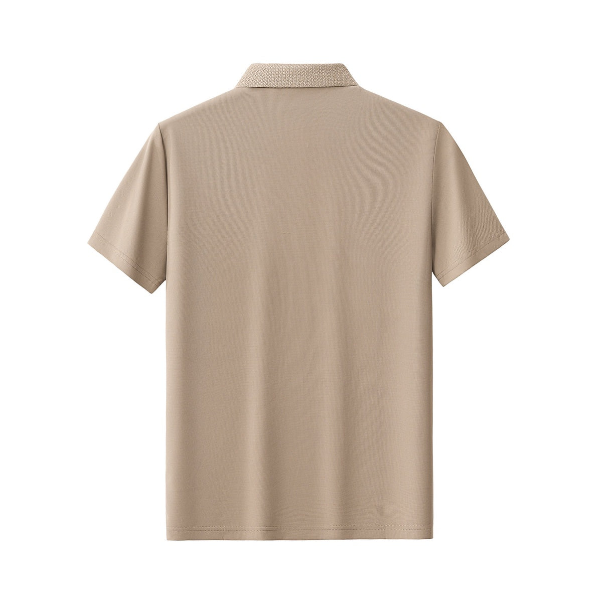  Barocco Stride Contrast Collar Polo KHAKI - KHAKI - Bonton