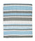 Baby Boys and Girls Striped Knit Blanket Aqua