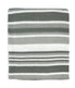  Jesse & Lulu Baby Boys and Girls Striped Knit Blanket Gray - Gray - Bonton