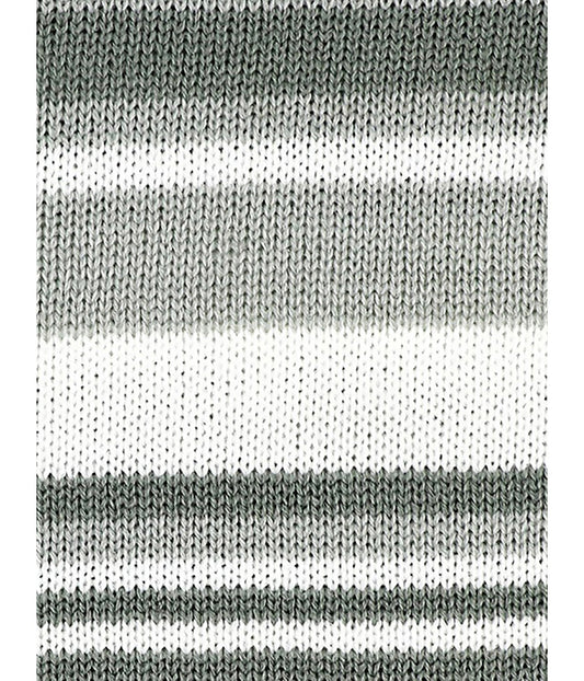 Baby Boys and Girls Striped Knit Blanket Gray