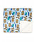 Baby Boys and Baby Girls Minky Sherpa Baby Blanket Blue Moose