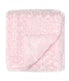  Jesse & Lulu Baby Boys and Girls Curly Plush Blanket Pink - Pink - Bonton