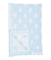 Baby Boys and Baby Girls Knitted Cotton Stars Baby Blanket Blue and White