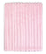 Baby Boys and Baby Girls Striped Plush Baby Blanket Pink