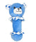 Baby Boys and Baby Girls Pastel Rattle Activity Toy Light Blue