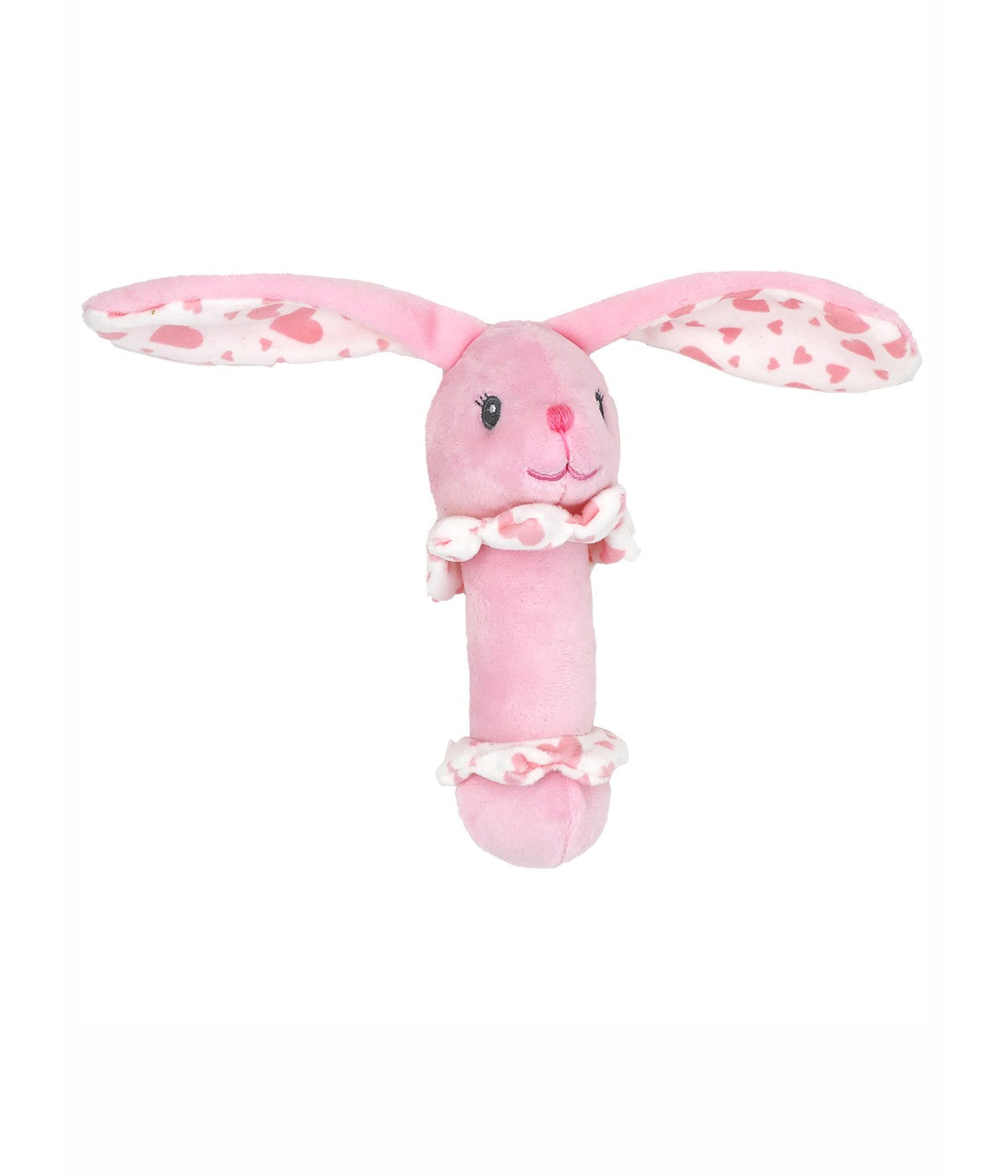 Baby Boys and Baby Girls Pastel Rattle Activity Toy Light Pink