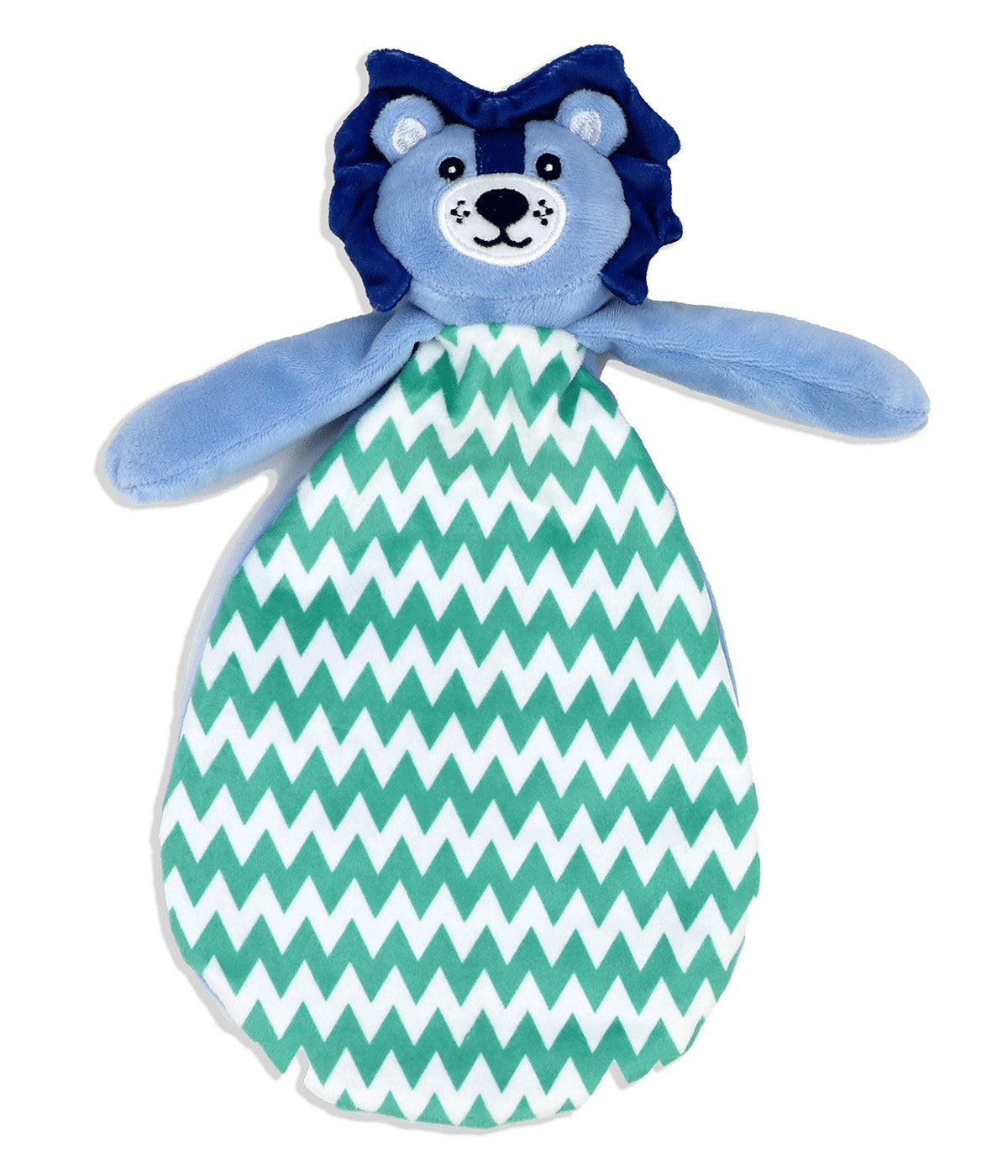  Jesse & Lulu Baby Boys and Baby Girls Bright Crinkle Activity Toy Navy Lion - Navy Lion - Bonton